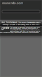 Mobile Screenshot of manerds.com